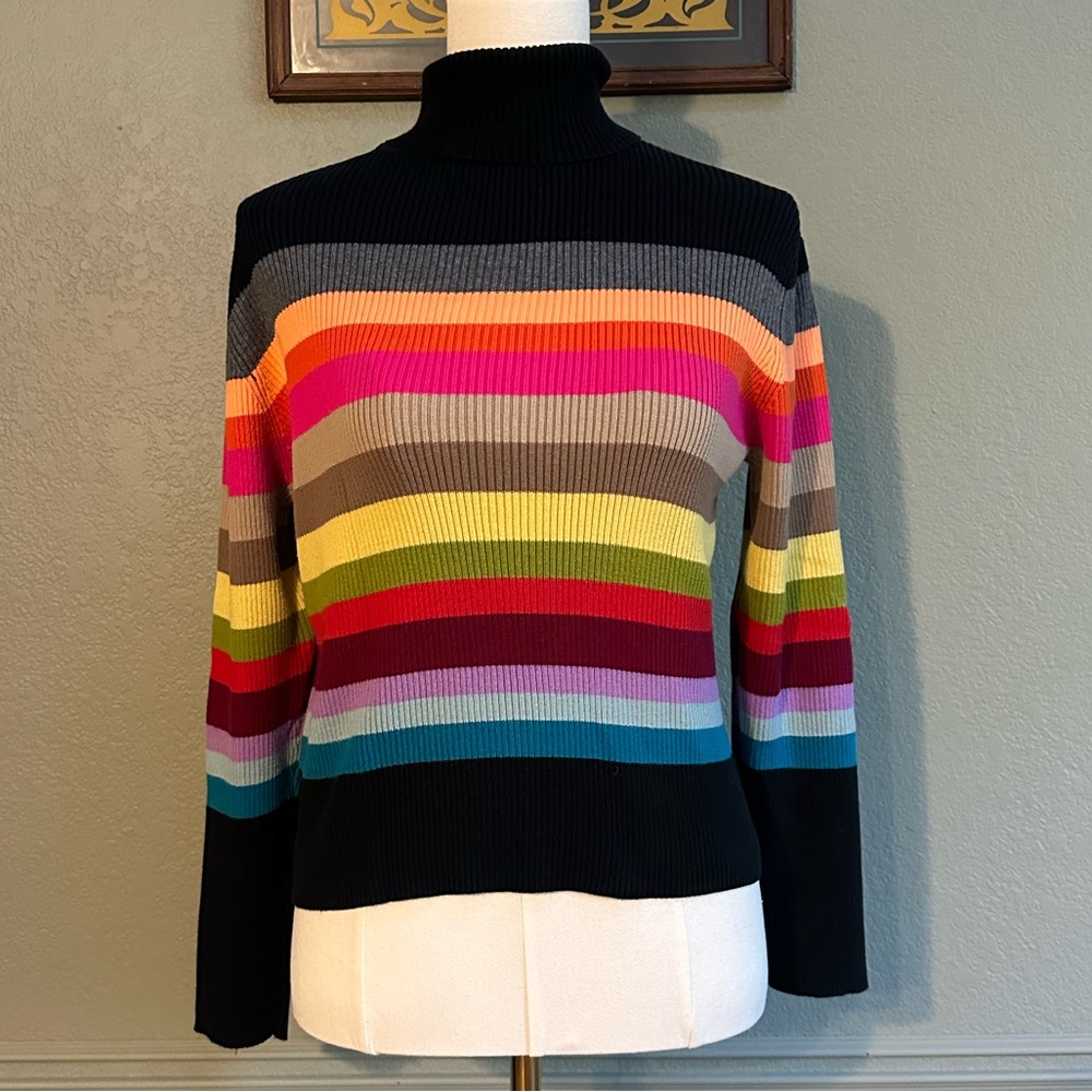 Pierre Cardin Multicolor Striped Sweater